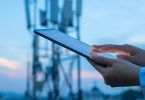 human-hand-with-tablet-CSP-towers