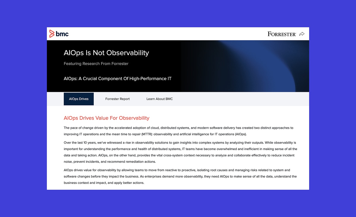 AIOps Is Not Observability